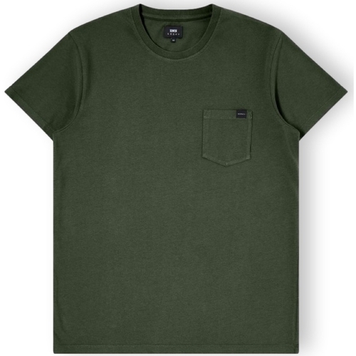 Îmbracaminte Bărbați Tricouri & Tricouri Polo Edwin Pocket T-Shirt - Kombu Green verde