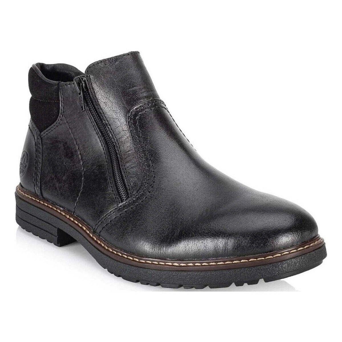 Pantofi Bărbați Ghete Rieker  Negru