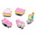 Accesorii Accesorii pantofi Crocs Bachelorette Vibes 5 Pack Roz / Multicolor