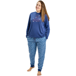 Îmbracaminte Femei Pijamale și Cămăsi de noapte Munich MUDP0200 albastru
