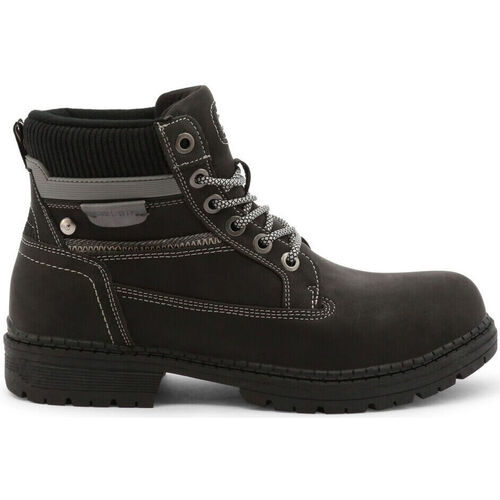 Pantofi Bărbați Cizme Duca Di Morrone 1216 Black Negru