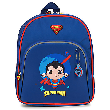 Genti Băieți Ghiozdane Back To School SUPER FRIENDS SUPERMAN 25 CM Albastru