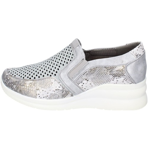 Pantofi Femei Mocasini Moda Confort EY352 Argintiu