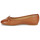 Pantofi Femei Balerin și Balerini cu curea Lauren Ralph Lauren JAYNA-FLATS-CASUAL Coniac