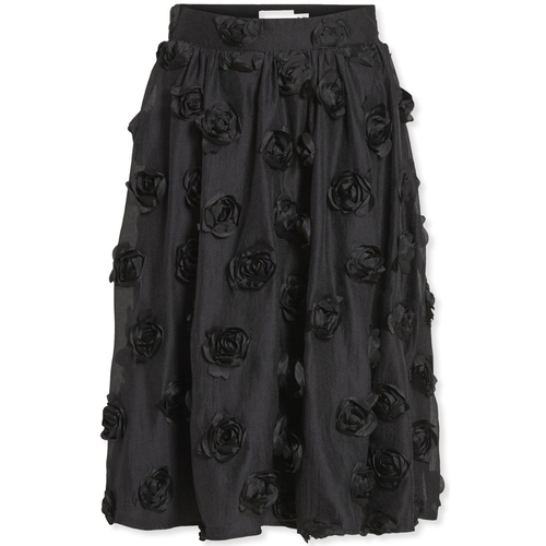 Îmbracaminte Femei Fuste Vila Flory Skirt L/S - Black Negru
