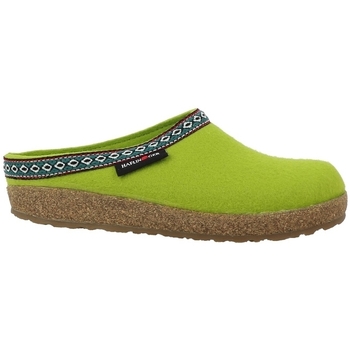 Pantofi Femei Papuci de casă Haflinger GRIZZLY FRANZL verde
