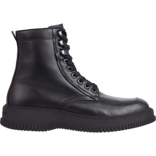 Pantofi Bărbați Ghete Tommy Hilfiger  Negru