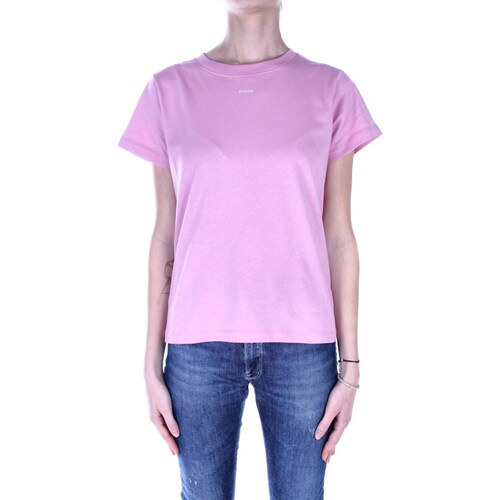 Îmbracaminte Femei Tricouri mânecă scurtă Pinko 100373 A1N8 roz
