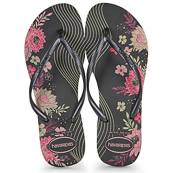 Pantofi Femei  Flip-Flops Havaianas SLIM ORGANIC Negru