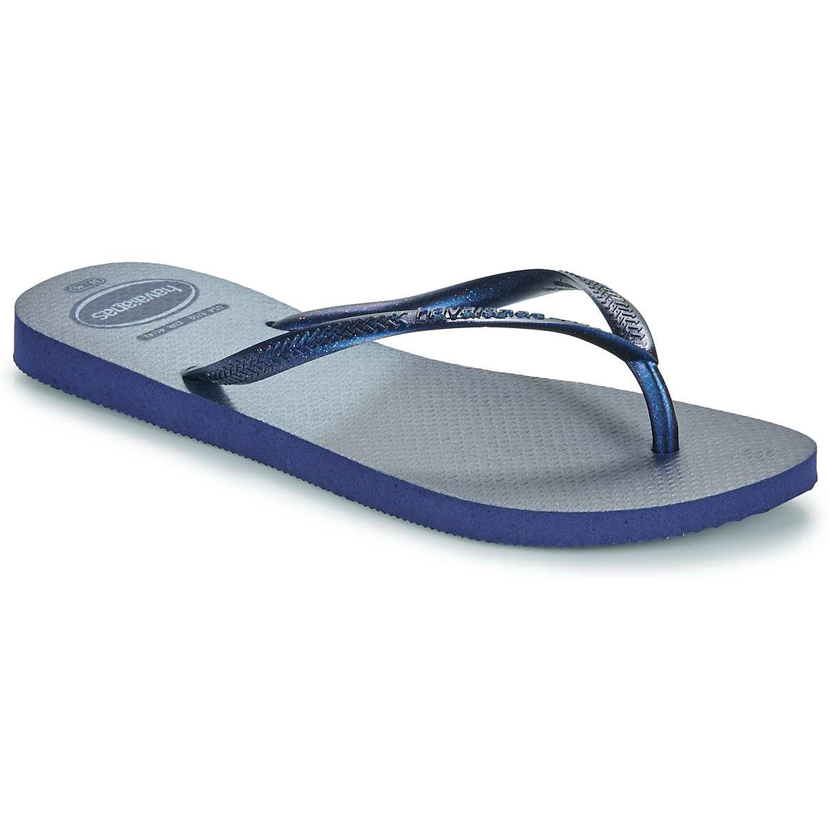 Pantofi Femei  Flip-Flops Havaianas SLIM GLOSS Albastru