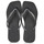 Pantofi Femei  Flip-Flops Havaianas SLIM SQUARE LOGO METALLIC Negru