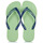 Pantofi Bărbați  Flip-Flops Havaianas BRASIL LOGO Verde / Albastru