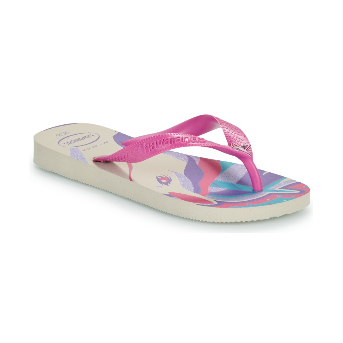 Pantofi Fete  Flip-Flops Havaianas KIDS FANTASY Roz / Albastru