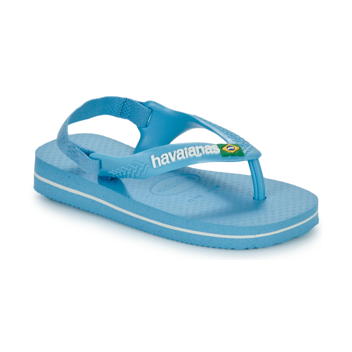 Pantofi Copii  Flip-Flops Havaianas BABY BRASIL LOGO II Albastru