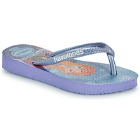 Pantofi Fete  Flip-Flops Havaianas KIDS SLIM PRINCESS Albastru / Violet