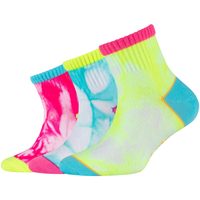 Lenjerie intimă Fete Șosete sport Skechers 3PPK Girls Casual Fancy Tie Die Socks Multicolor