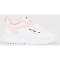 Pantofi Femei Sneakers Calvin Klein Jeans YW0YW01442 Alb