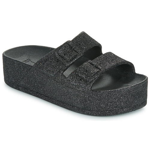 Pantofi Femei Papuci de vară Cacatoès CAIPIRINHA GLITTER Negru