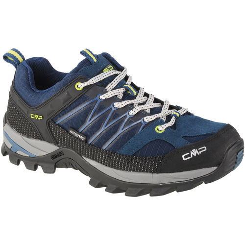 Pantofi Bărbați Drumetie și trekking Cmp Rigel Low albastru