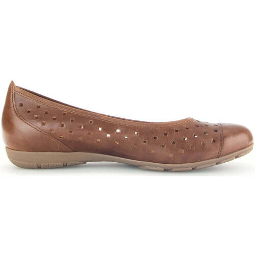 Pantofi Femei Balerin și Balerini cu curea Gabor 44.169.24 Maro