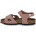 Pantofi Fete Sandale Birkenstock RIO KIDS PINK CLAY CALZ S roz