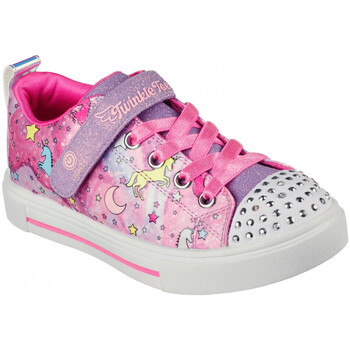 Pantofi Copii Sneakers Skechers Twinkle sparks - unicorn drea roz