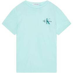 Îmbracaminte Băieți Tricouri mânecă scurtă Calvin Klein Jeans  albastru