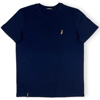 Organic Monkey T-Shirt Flip Phone - Navy albastru
