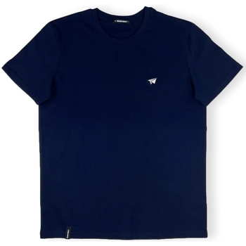 Îmbracaminte Bărbați Tricouri & Tricouri Polo Organic Monkey T-Shirt Paper Plane - Navy albastru