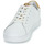 Pantofi Femei Pantofi sport Casual Bons baisers de Paname SIMONE GOLD FLOWERS Alb / Auriu