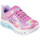 Pantofi Fete Trail și running Skechers Flutter heart lights - groovy roz