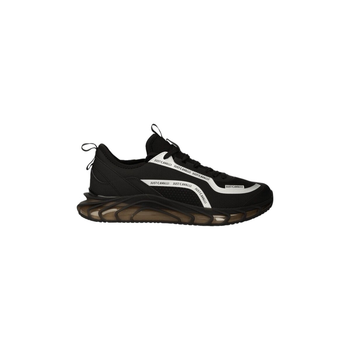 Pantofi Bărbați Sneakers Roberto Cavalli 76QA3SQ1 Negru