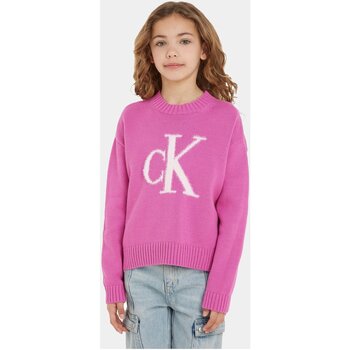 Îmbracaminte Copii Tricouri & Tricouri Polo Calvin Klein Jeans IG0IG02220 violet