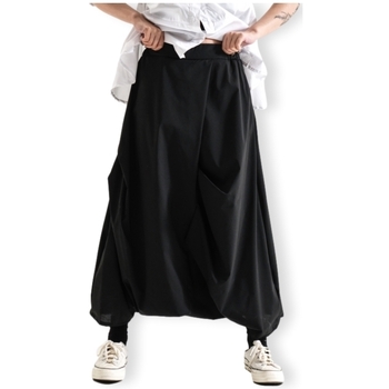 Îmbracaminte Femei Pantaloni  Wendy Trendy Calças 900023 - Black Negru