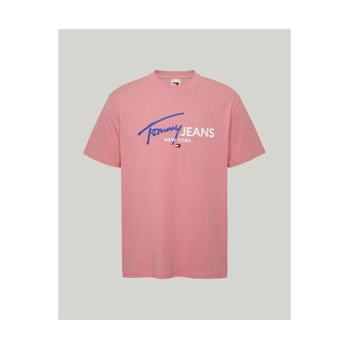 Îmbracaminte Bărbați Tricouri mânecă scurtă Tommy Hilfiger DM0DM18572TIC roz