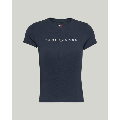 Îmbracaminte Femei Tricouri & Tricouri Polo Tommy Hilfiger DW0DW17361C1G albastru