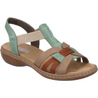 Pantofi Femei Sandale Rieker 65918 Multicolor
