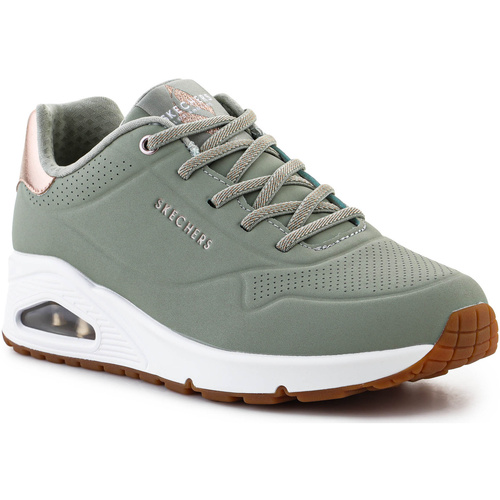 Pantofi Femei Pantofi sport Casual Skechers Uno Shimmer Away 155196-SAGE verde