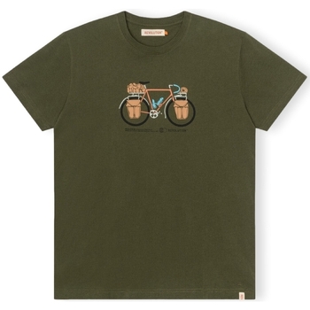 Îmbracaminte Bărbați Tricouri & Tricouri Polo Revolution T-Shirt Regular 1344 PAC - Army verde