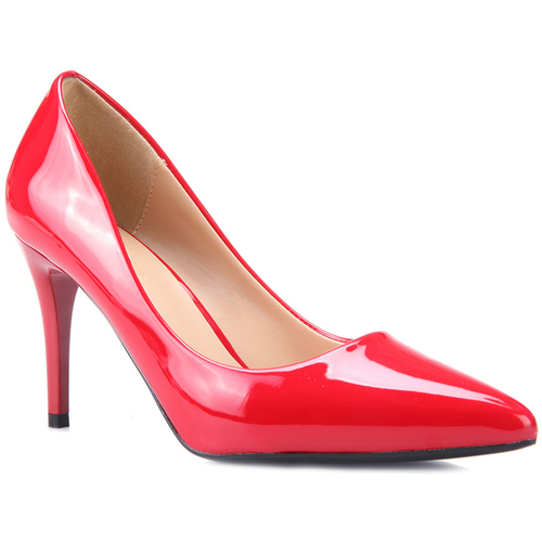 Pantofi Femei Pantofi cu toc La Modeuse 14448_P37321 roșu