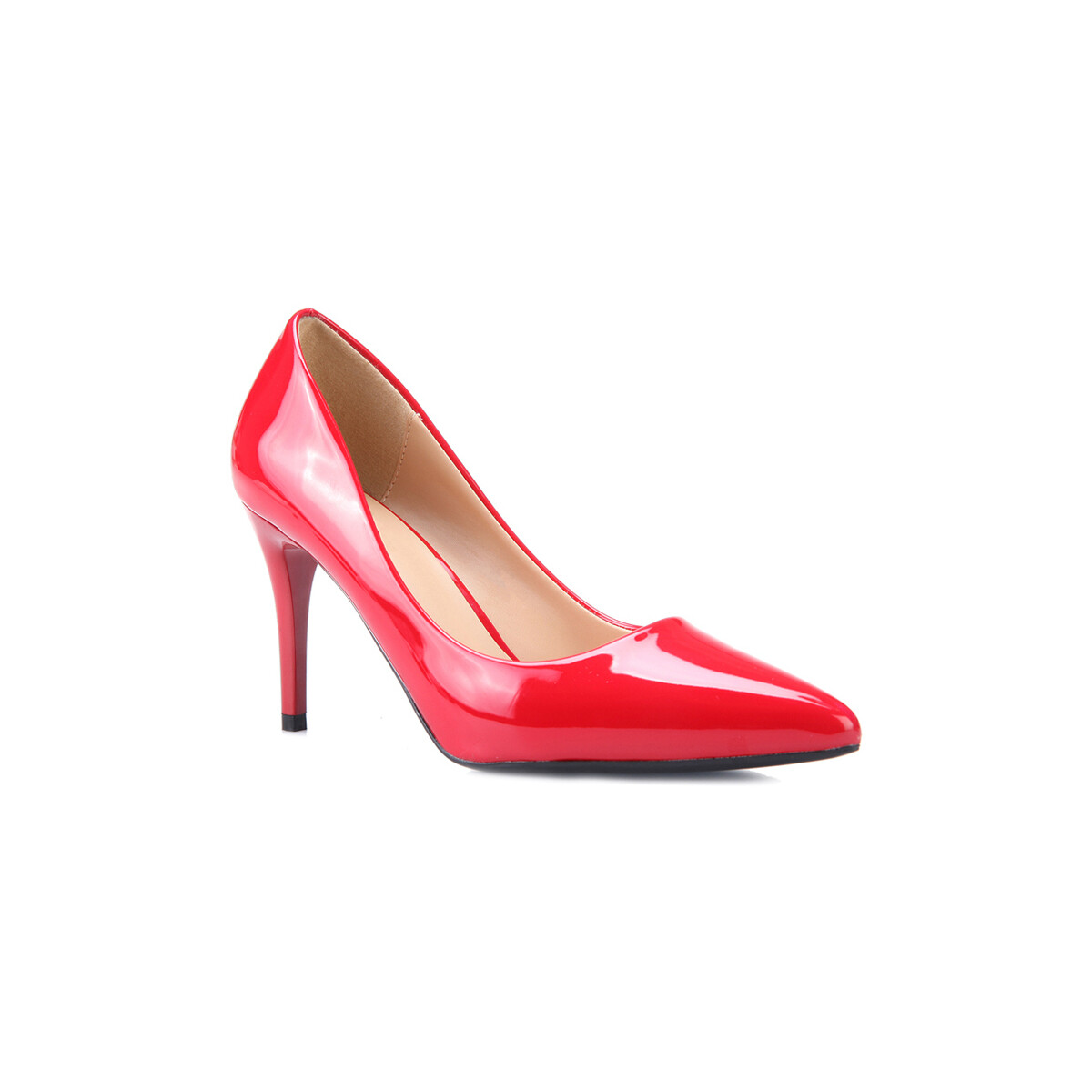 Pantofi Femei Pantofi cu toc La Modeuse 14448_P37320 roșu