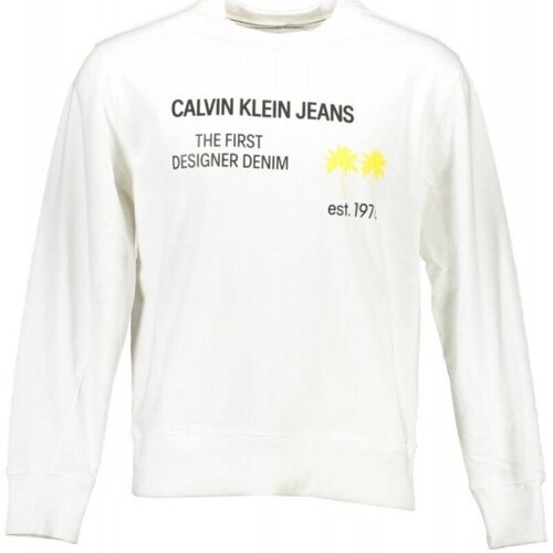 Îmbracaminte Bărbați Hanorace  Calvin Klein Jeans J30J318173 Alb