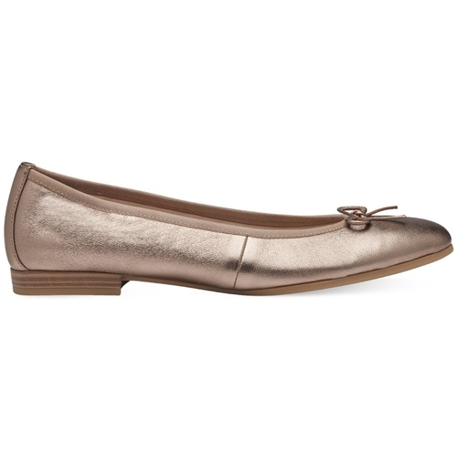 Pantofi Femei Balerin și Balerini cu curea Tamaris 22116-41 Auriu