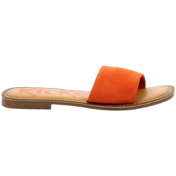 Pantofi Femei Papuci de vară Kickers KICK GIPSI portocaliu