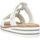 Pantofi Femei Papuci de vară Rieker V0636 Alb
