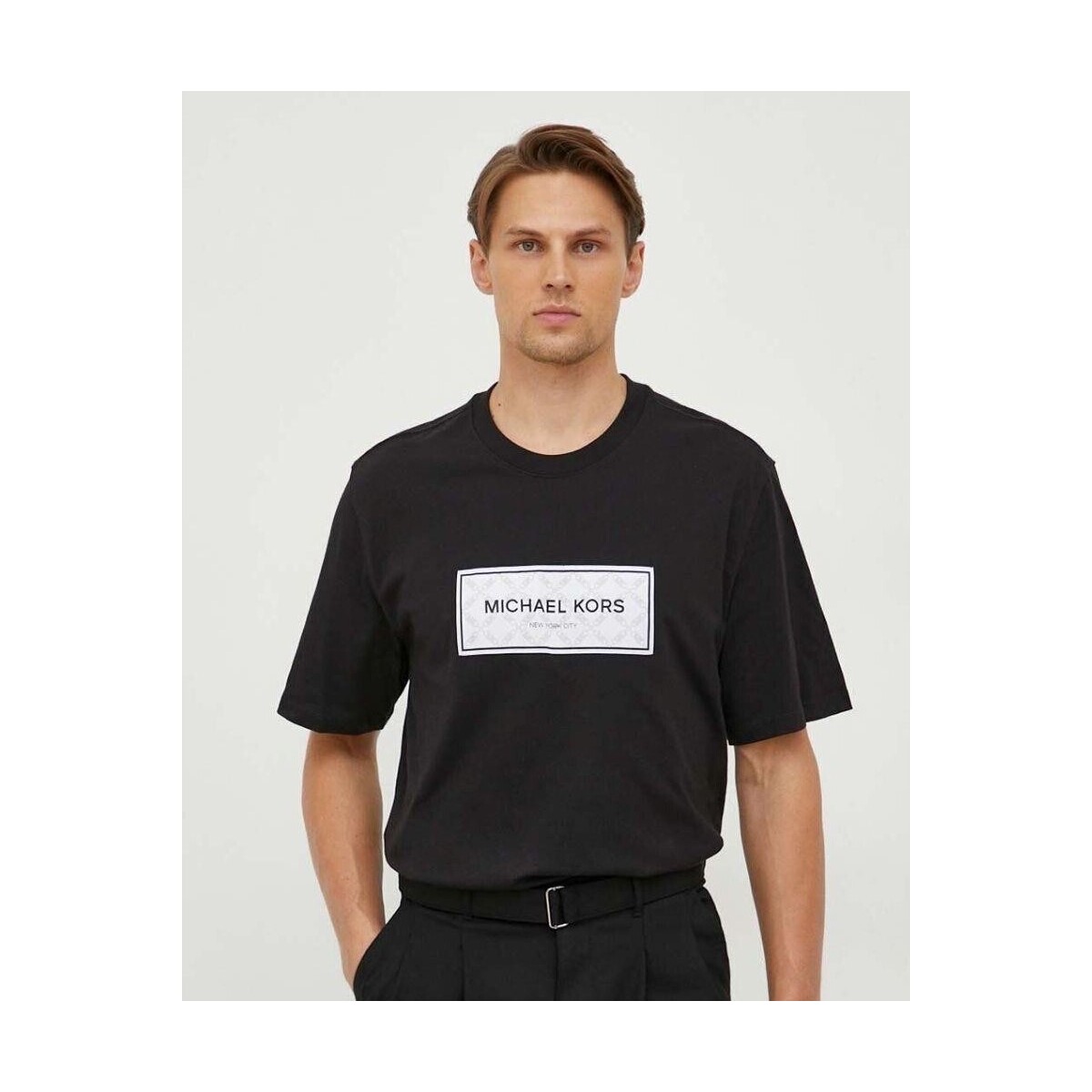 Îmbracaminte Bărbați Tricouri mânecă scurtă MICHAEL Michael Kors CH351RG1V2 Negru
