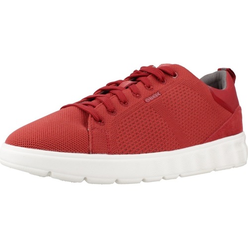 Pantofi Bărbați Sneakers Geox SPHERICA EC4 A roșu