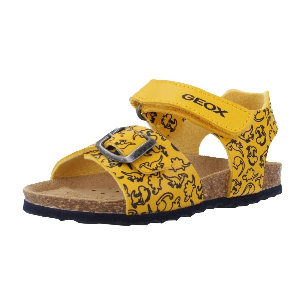 Pantofi Băieți Sandale Geox B SANDAL CHALKI BOY galben