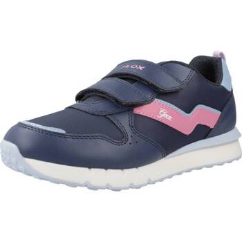 Pantofi Fete Pantofi sport Casual Geox J FASTICS GIRL albastru