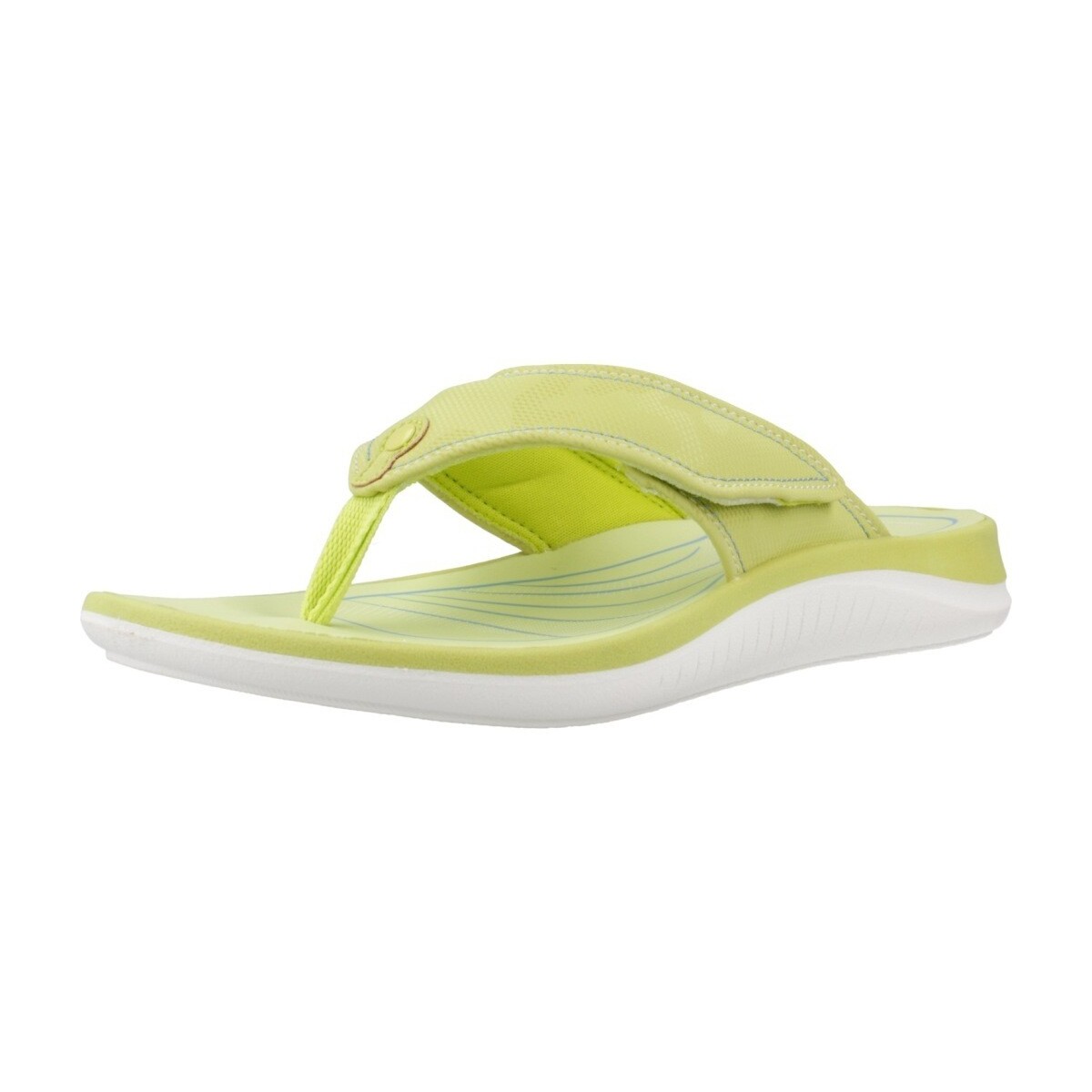 Pantofi Femei  Flip-Flops Clarks GLIDE POST 2 verde